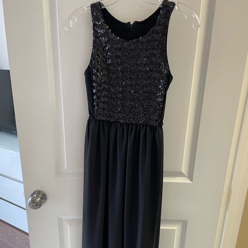 Pregnancy black gown